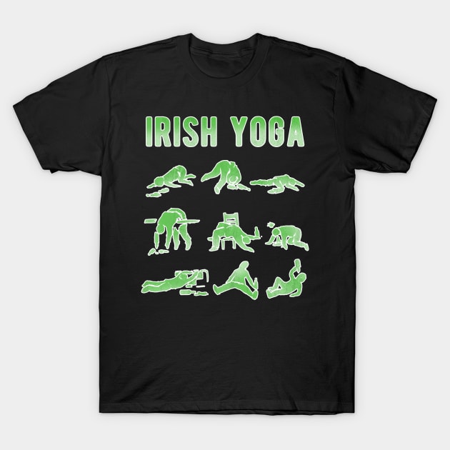 Irish Yoga for a Festive Fan T-Shirt by Shirtglueck